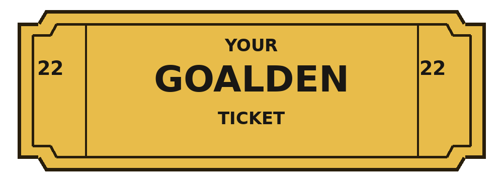 Your Goalden Ticket